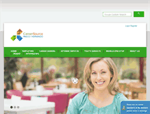 Tablet Screenshot of careersourcepascohernando.com